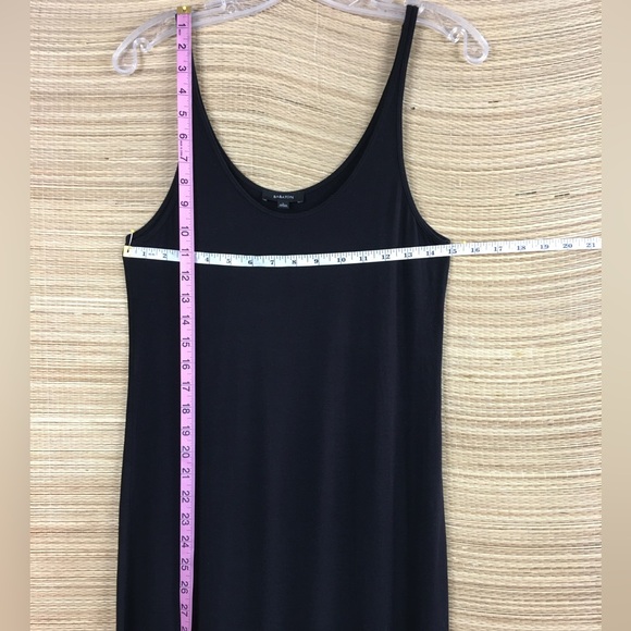 Aritzia Babaton Freddie Midi Maxi Tank Top Minimalist Dress In Black Size L - Picture 10 of 11